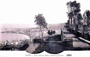ALGER - VUE PRISE DE N.D. D'AFRIQUE - 1903